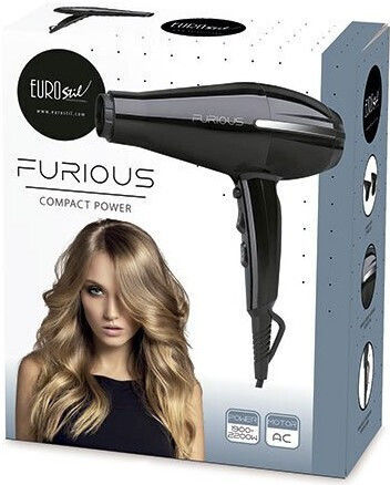 Eurostil Furious Professional Hair Dryer with Diffuser 2200W