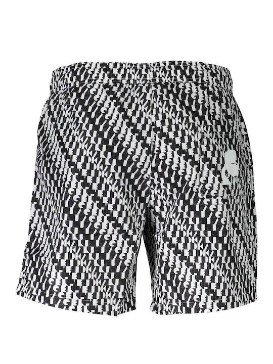 KARL LAGERFELD BADEMODE BADEHOSE UNTERTEIL HERREN KL20MBM09-SCHWARZ/WEISS