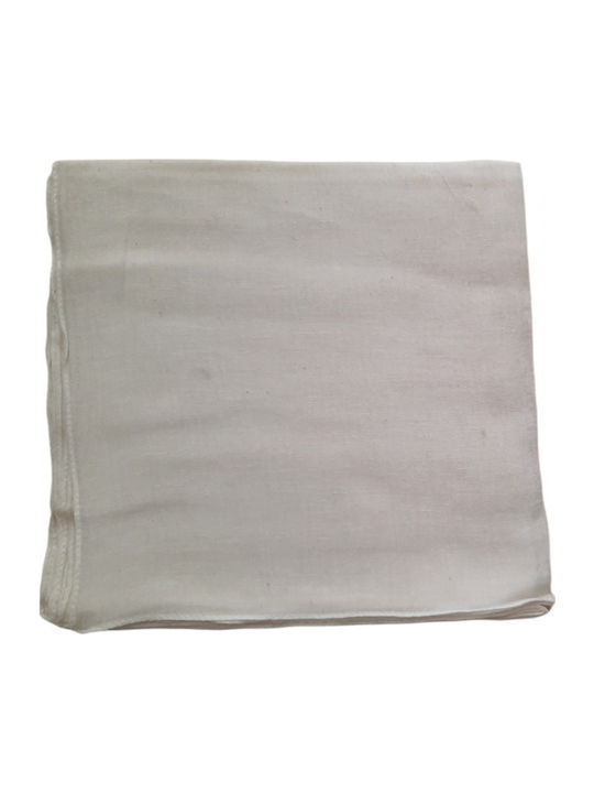 Afoi Giannakopouloi Women's Scarf White