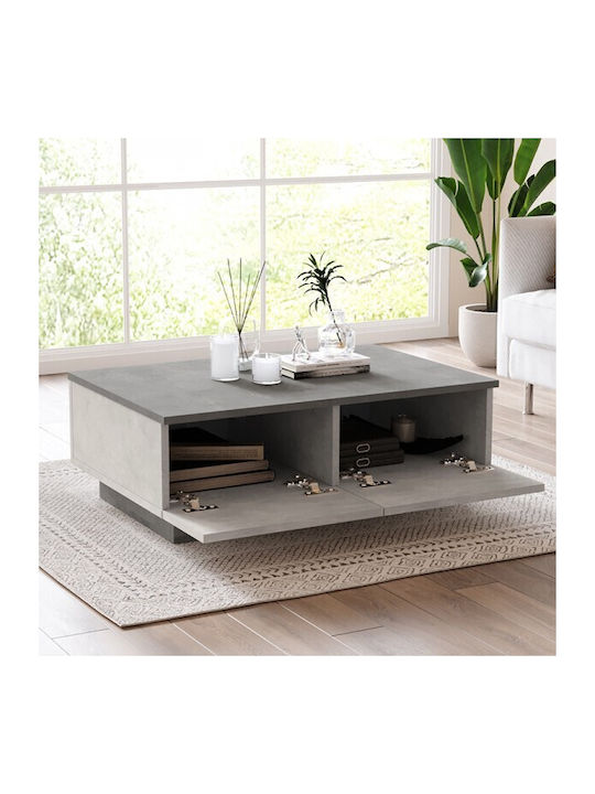 Rectangular Coffee Table Thunder Gray L90xW60xH31.5cm