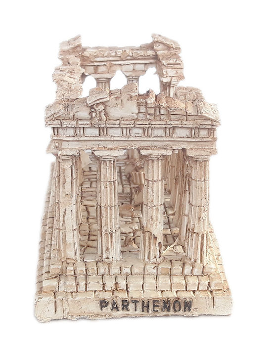 MINIATOURA mare de sufragerie cheramică ORAȘUL PARTHENONAS ATHENS 12cm