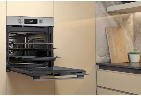 Whirlpool Φούρνος άνω Πάγκου 71lt Π59.5εκ. Inox