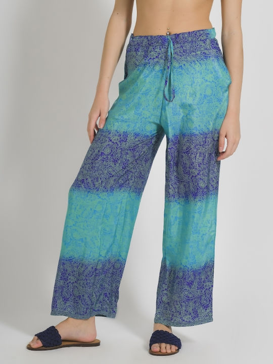 Ble Resort Collection Beach Pants in Blue