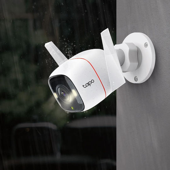 TP-LINK Tapo C320WS v2 IP Surveillance Camera Wi-Fi Full HD+ 4MP Waterproof with Two-Way Communication and Lens 3.18mm