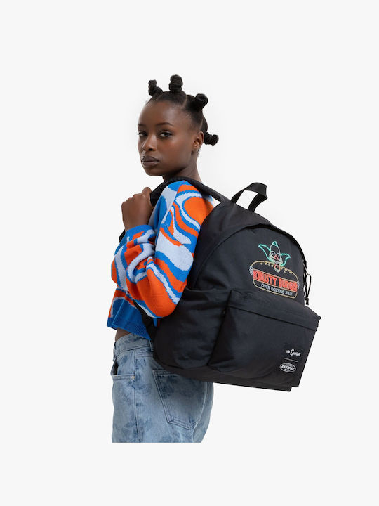 Eastpak x THE SIMPSONS Schulranzen Rucksack Junior High-High School in Schwarz Farbe 24Es