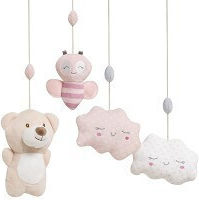 Interbaby Μόμπιλε Κούνιας με Μουσική Bear για Νεογέννητα