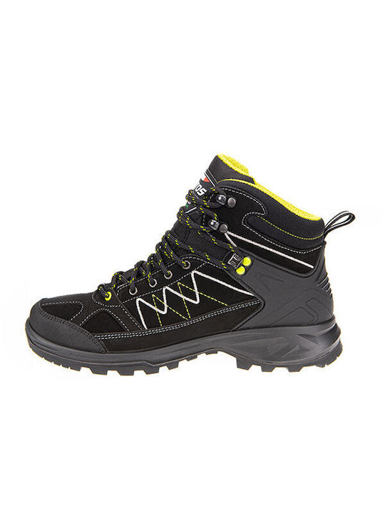 Lytos Puls Tech Men's Hiking Boots Waterproof Black