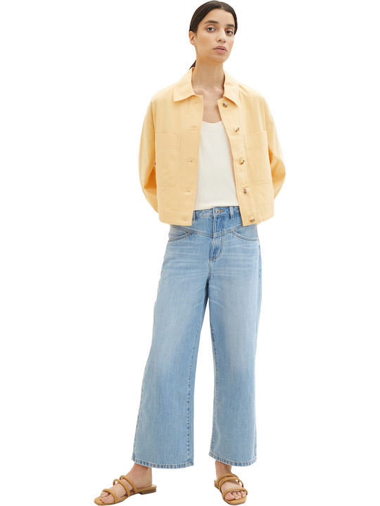 Damen Sommer Bluse Ärmellos Beige