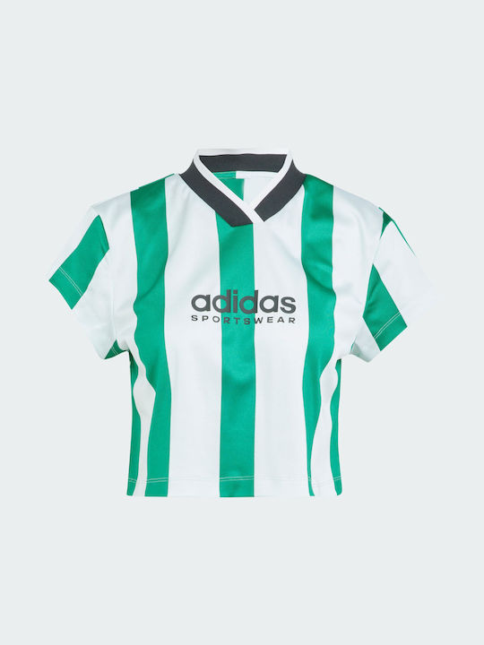 Adidas Tiro Colorblock Femeie Sport Bluză Mâneci scurte Verde