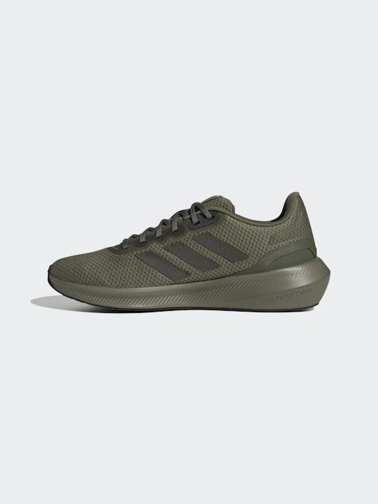 Adidas Runfalcon 3 Men's Running Sport Shoes Olive Strata / Shadow Olive / Core Black