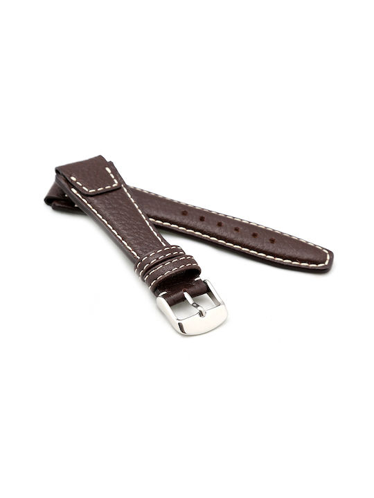 Rios 1931 Leather Strap Brown 22mm