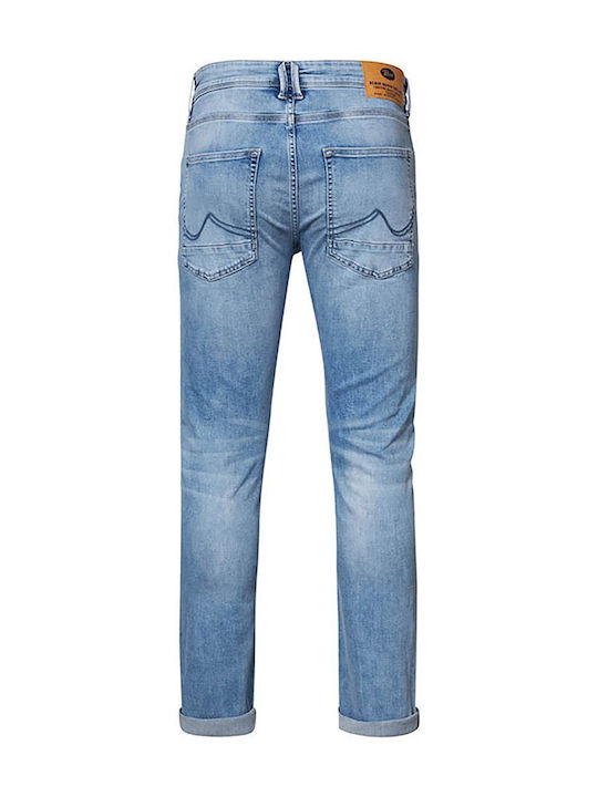 Men's Jeans Pants with Slim Fit Blue