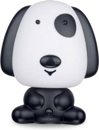 ARlight Kinder Dekorative Lampe Hündchen Schwarz 21x15x28εκ.