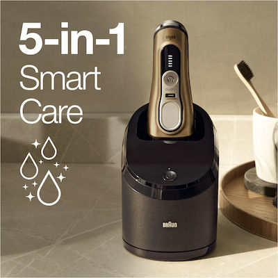 Braun Series 9 Pro Electric Ξυριστική Μηχανή Σώματος / Προσώπου Επαναφορτιζόμενη