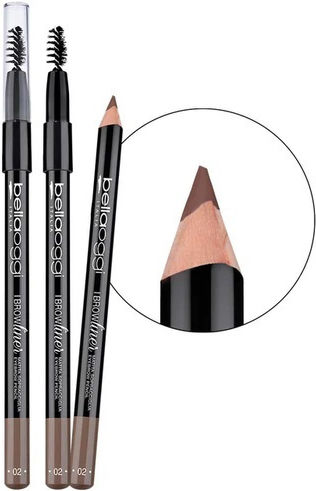 I Brow Liner Bleistift Wasserdicht Für Augenbrauen 02 Braune Kastanie 1.1gr
