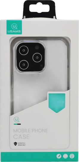 Usams Crystal Back Cover Σιλικόνης Διάφανο (iPhone 14 Pro Max)