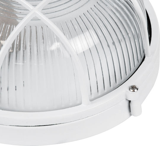 GloboStar Boatlight Wall-Mounted Bulkhead Outdoor Light E27 IP65 17.5x17.5x9cm