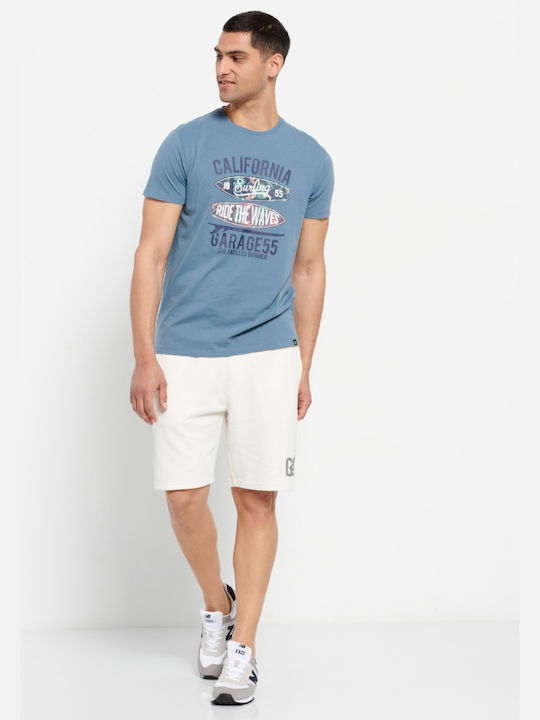 Garage Fifty5 Men's Short Sleeve T-shirt Blue