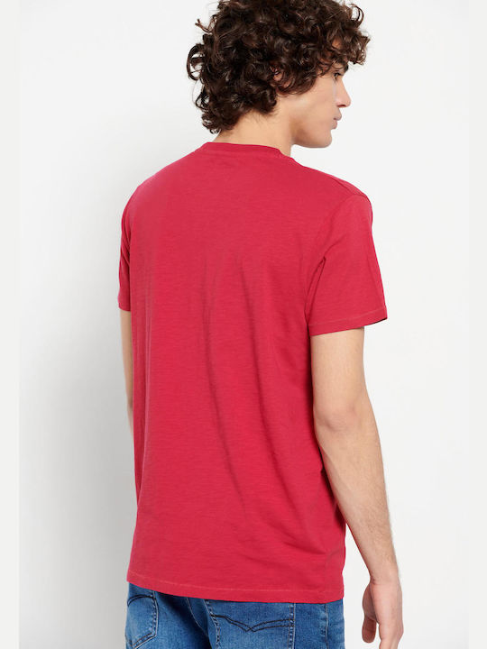 Garage Fifty5 Men's Short Sleeve T-shirt Rasberry