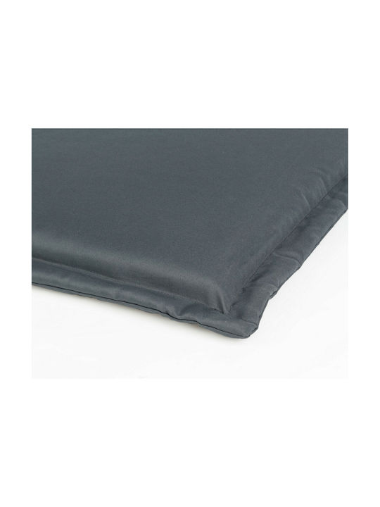Bizzotto Waterproof Sunbed Cushion with Backrest Veradero Gray 50x176cm