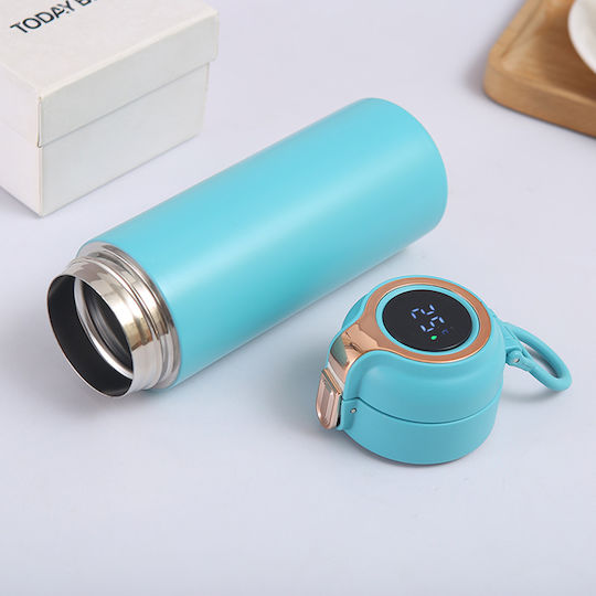 Techsuit Μπουκάλι Θερμός Ανοξείδωτο 400ml Πορτοκαλί