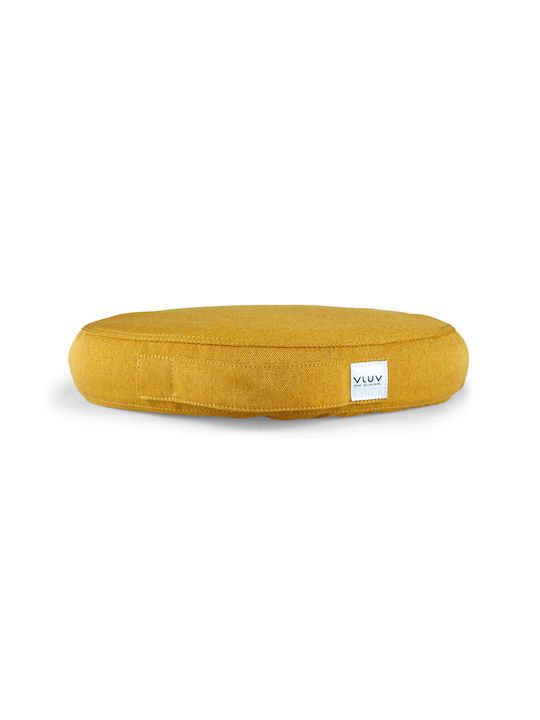 Vluv Garden Chair Cushion Pil & Ped Round Yellow