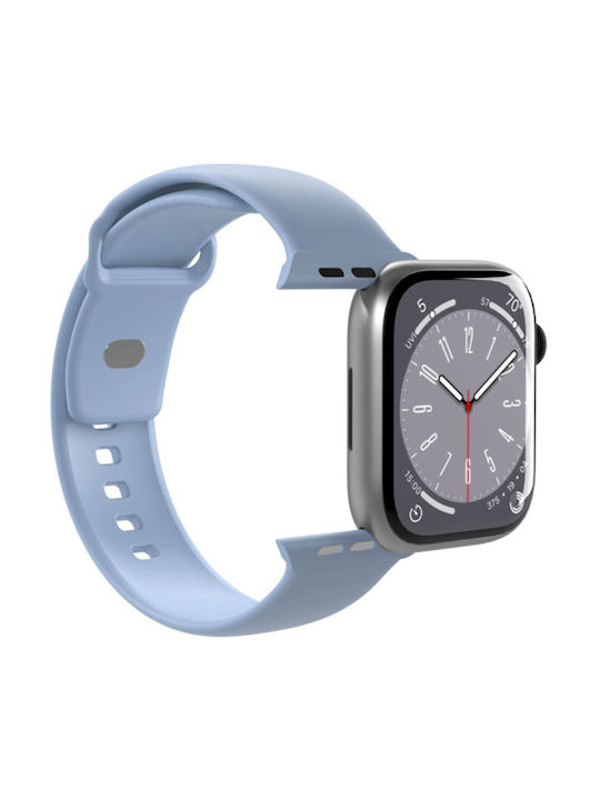 Puro Icon Strap Silicone Blue (Apple Watch 38/40/41/42mm)