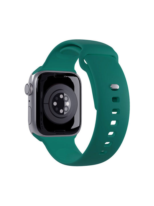 Puro Icon Silicone Strap Green (Apple Watch Ultra 49mm)