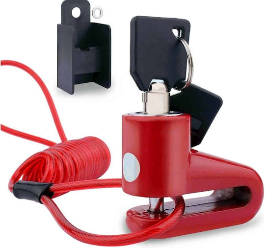 Schloss Für Elektro-Roller In Rote Farbe 78344