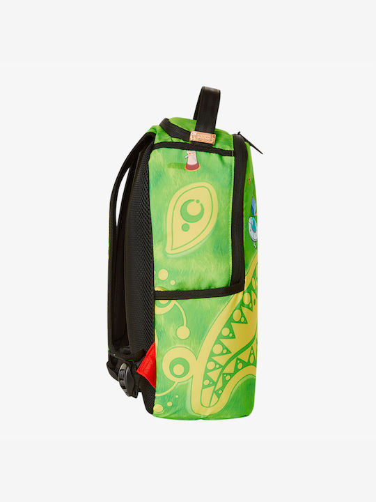 Sprayground Crop Circles Shark Bag Backpack Green