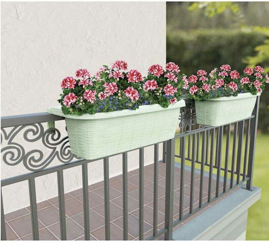 Bama Planter Box Plastic White Bama Planter Box Plastic White