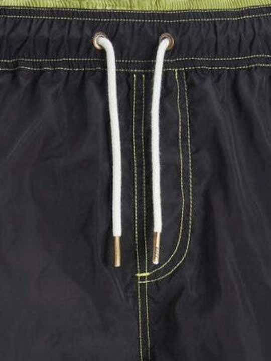 Costume De Baie Bărbați Pantaloni Scurți Negri