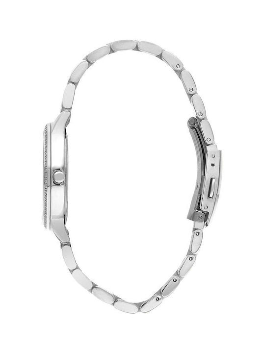 Beverly Hills Polo Club Uhr mit Silber Metallarmband