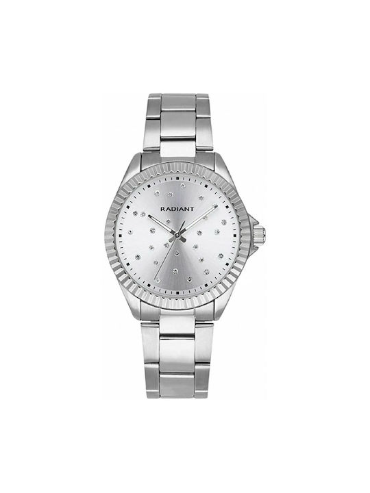 Radiant Watch with Gray Metal Bracelet