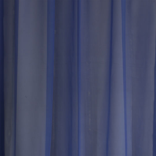 La Maison Blanche Blue Pencil Pleat Curtains 145x290cm La Maison Blanche Blue Pencil Pleat Curtains 145x290cm