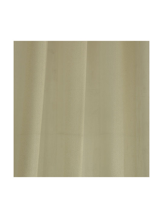 La Maison Blanche Curtain with Pencil Pleat Ecru 145x290cm