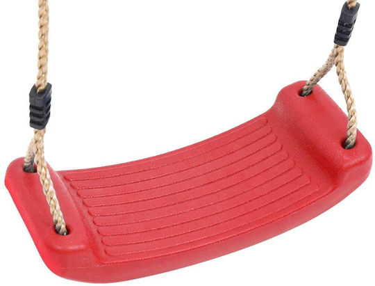 vidaXL Plastic Hanging Swing 17x180cm Red