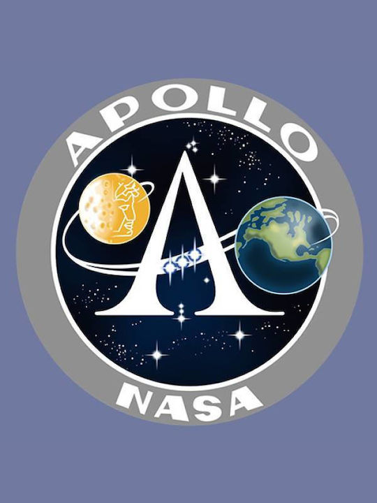 Takeposition Φούτερ Ζακέτα με Κουκούλα Z-cool Apollo Nasa σε Navy Μπλε χρώμα