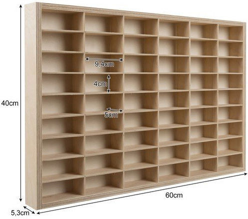 Παιδικό Ράφι Τοίχου Μπεζ 60x5.3x40εκ.