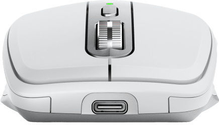 Logitech MX Anywhere 3S Wireless Bluetooth Mouse Pale Gray