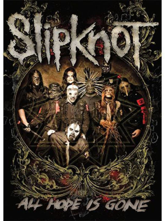 Takeposition Φούτερ με Κουκούλα Slipknot H-cool σε Μαύρο χρώμα