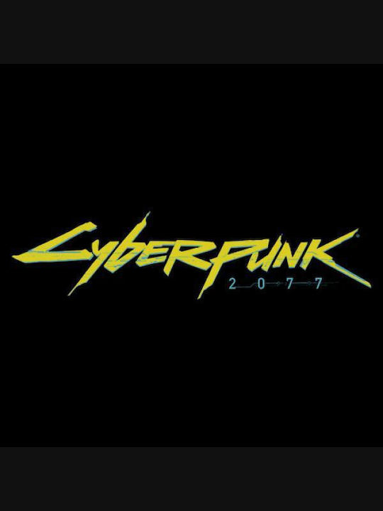 Takeposition Φούτερ Ζακέτα με Κουκούλα Z-cool Game Cyberpunk Logo σε Μπλε χρώμα