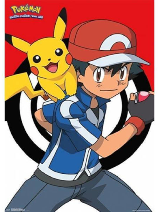 Takeposition Pikachu In Act T-shirt Gray