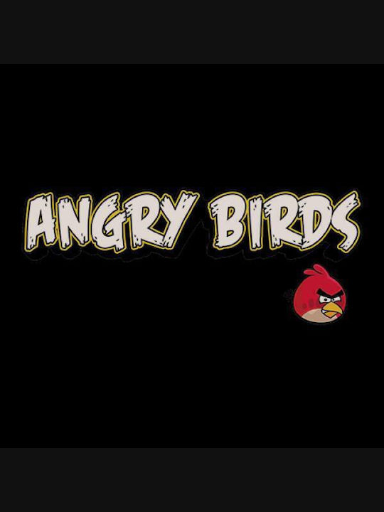 Takeposition Angry birds logo II Tricou Negru