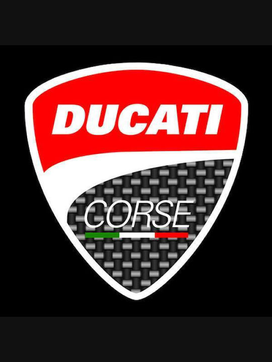 Takeposition Φούτερ Ζακέτα με Κουκούλα Z-cool Small Logo Ducati σε Μαύρο χρώμα