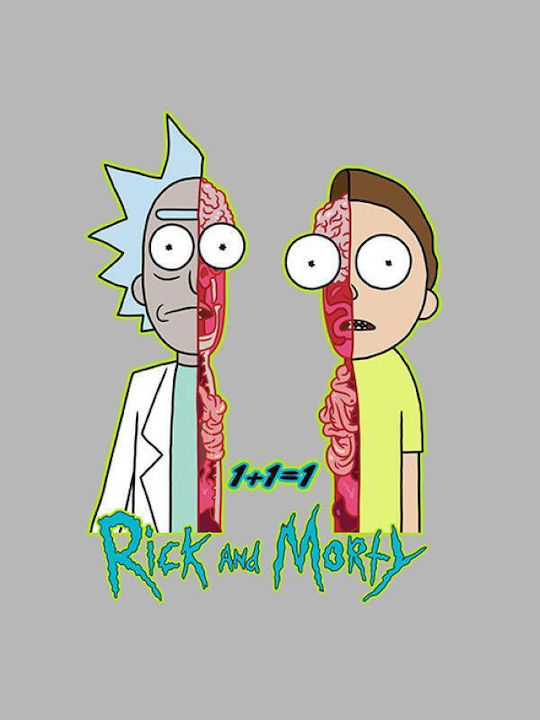 Takeposition Femeiesc Hanorace Rick și Morty Negru