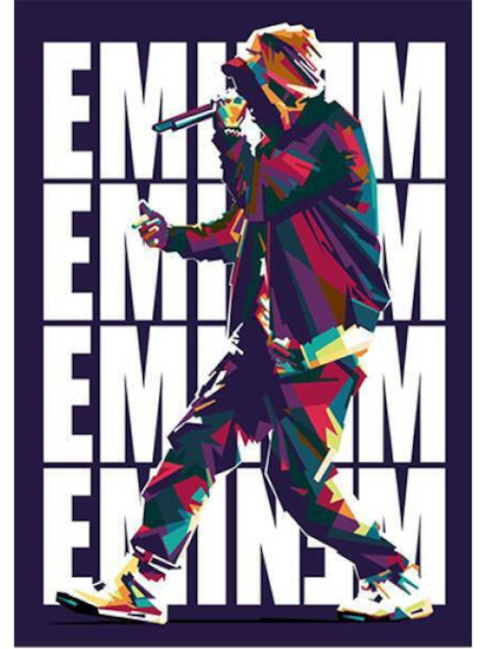 Takeposition T-shirt Eminem art σε Μαύρο χρώμα