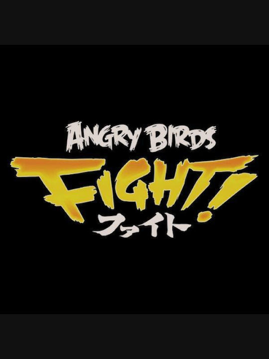 Takeposition Angry birds Fight logo T-shirt Black