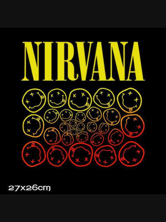 Takeposition SMILE T-shirt Nirvana Schwarz