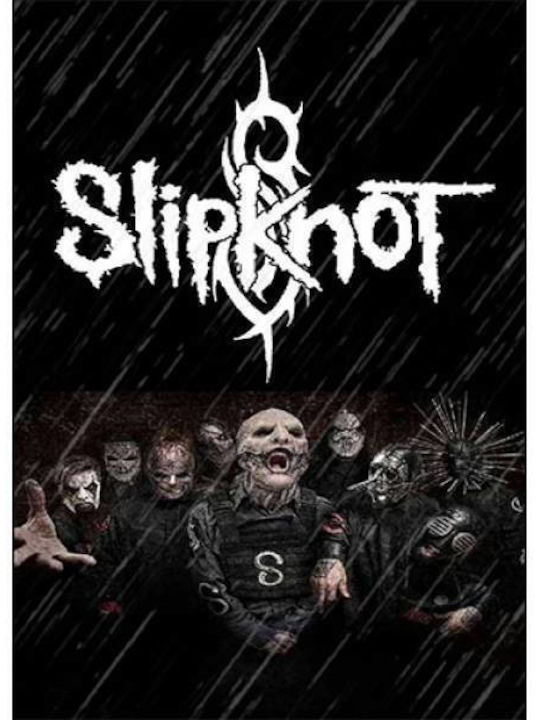 Takeposition Φούτερ με Κουκούλα Slipknot H-cool σε Μαύρο χρώμα